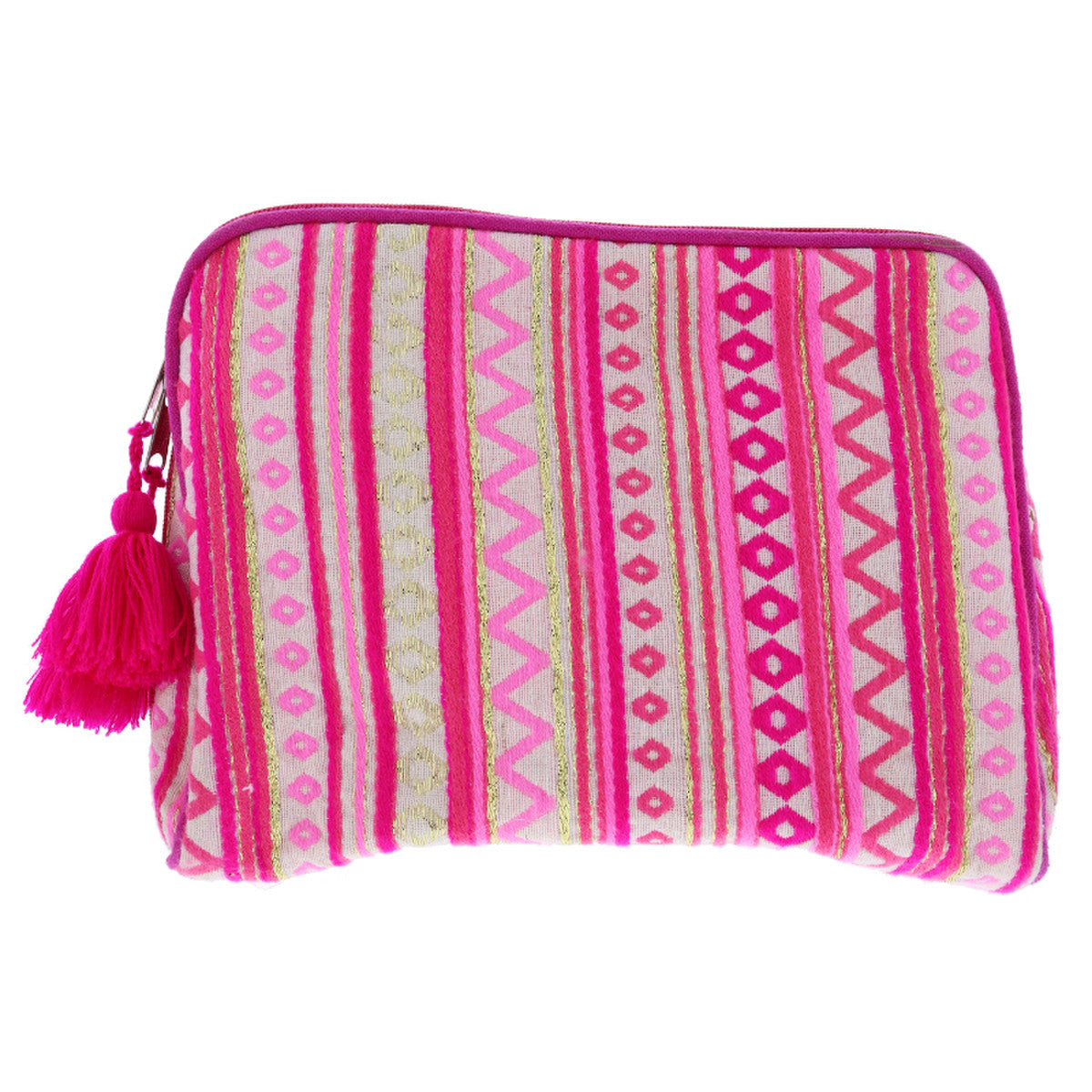 Poppin’ Pink! Large Zipper Pouch