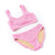 SG06C-350 Crinkle Bikini - Pink