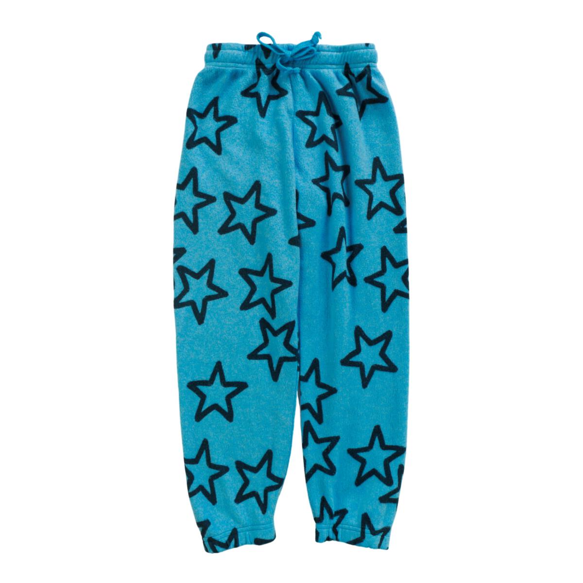 ATHLETIC ELSTIC WAIST/CUFF LOSE FIT PANT (STARS) (REVERSED)