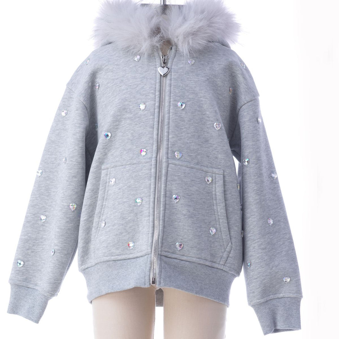 Phillip Fur hooded Jacket