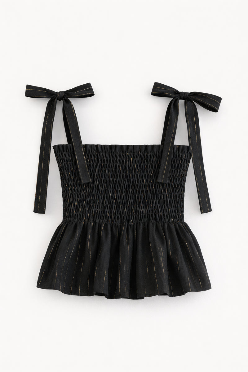 SUMMER LOVING Gigi-Top-Black
