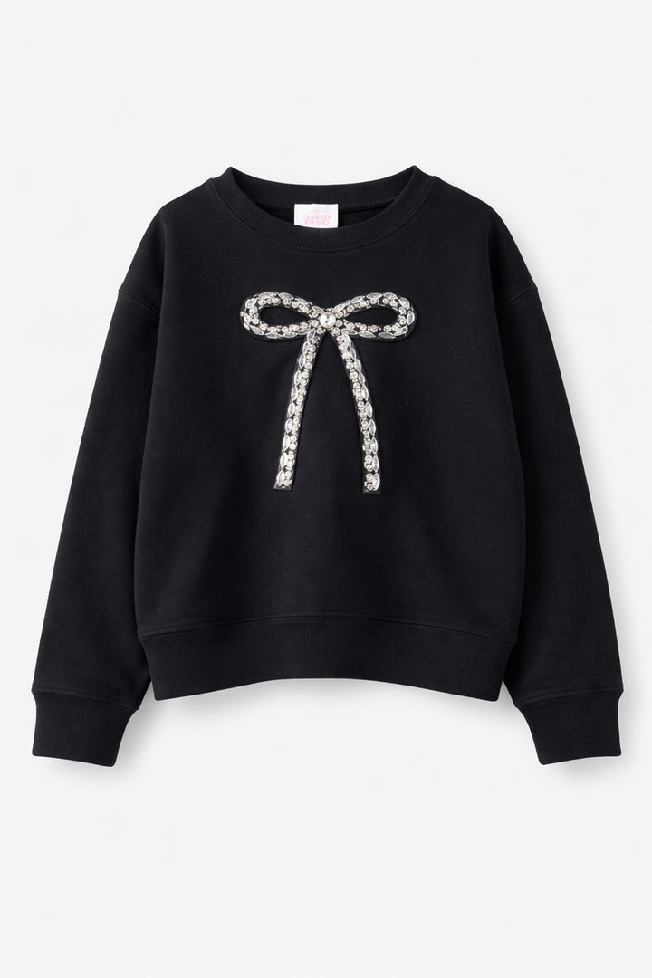 SUMMER LOVING Epi-Sweatshirt-Black