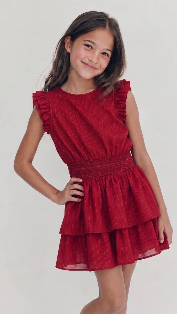 SUMMER LOVING Marigot-Dress-Red