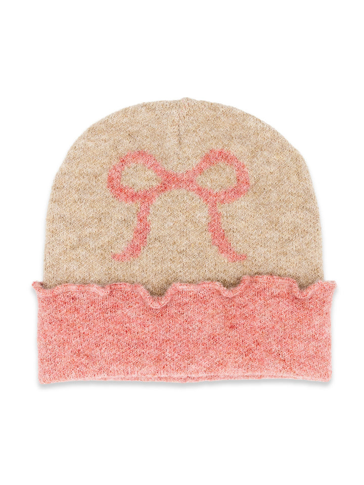 Beanie Bow Pink