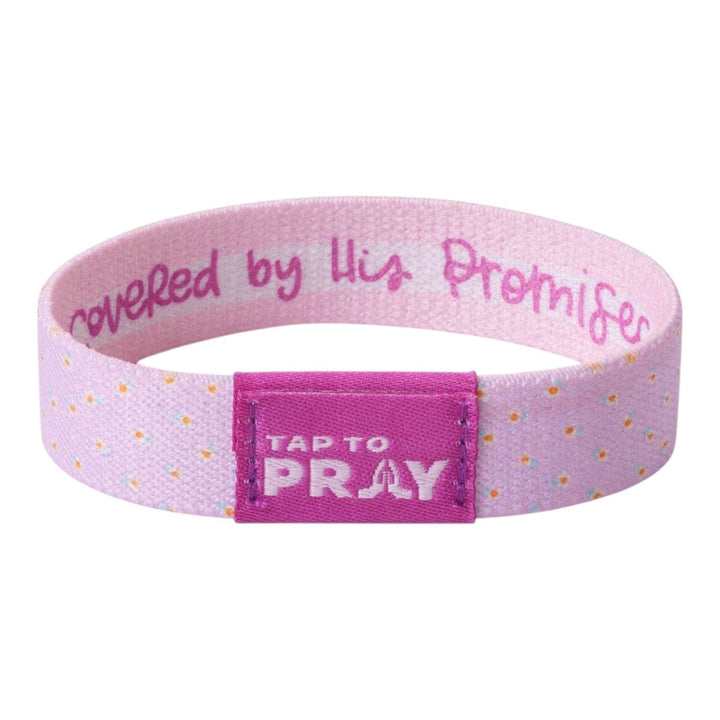 Tap To Pray® Kingfolk Series Wristband – Covered by His Promises: Small