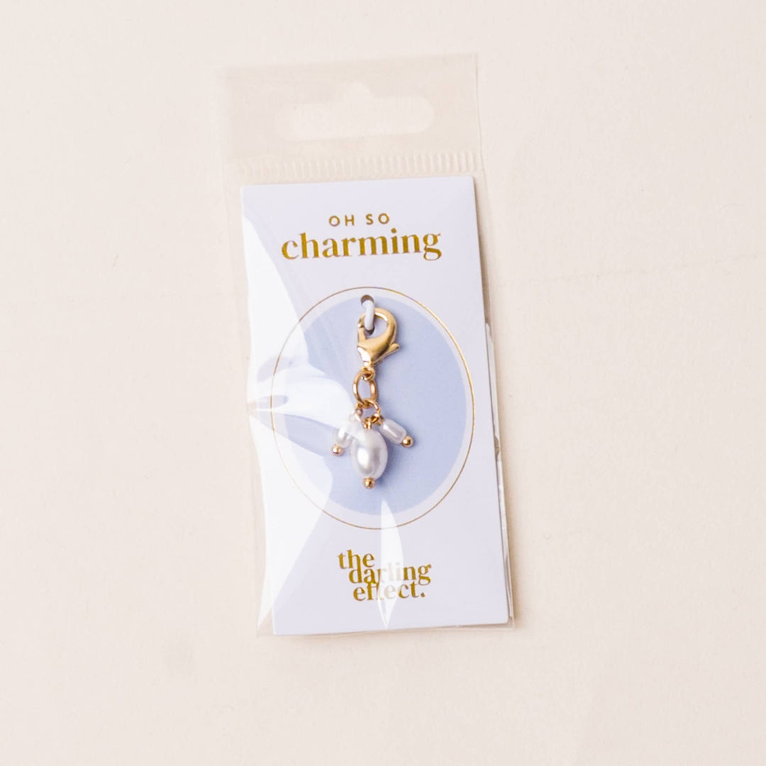 Jewelry Charm Shape: White Flower