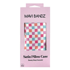 Check Satin Pillowcases