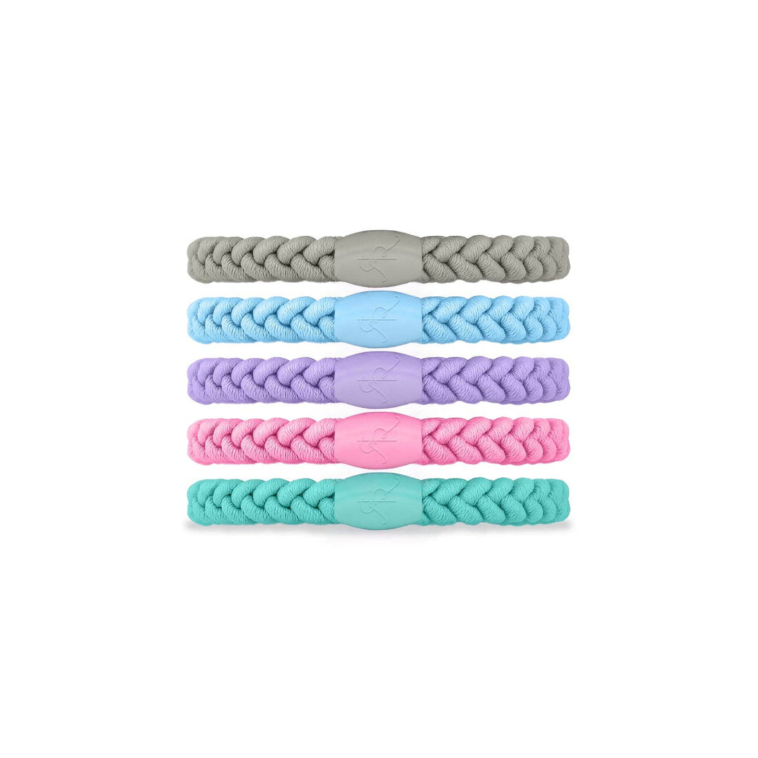 Cutie Bands + Bangles: Braided Brown