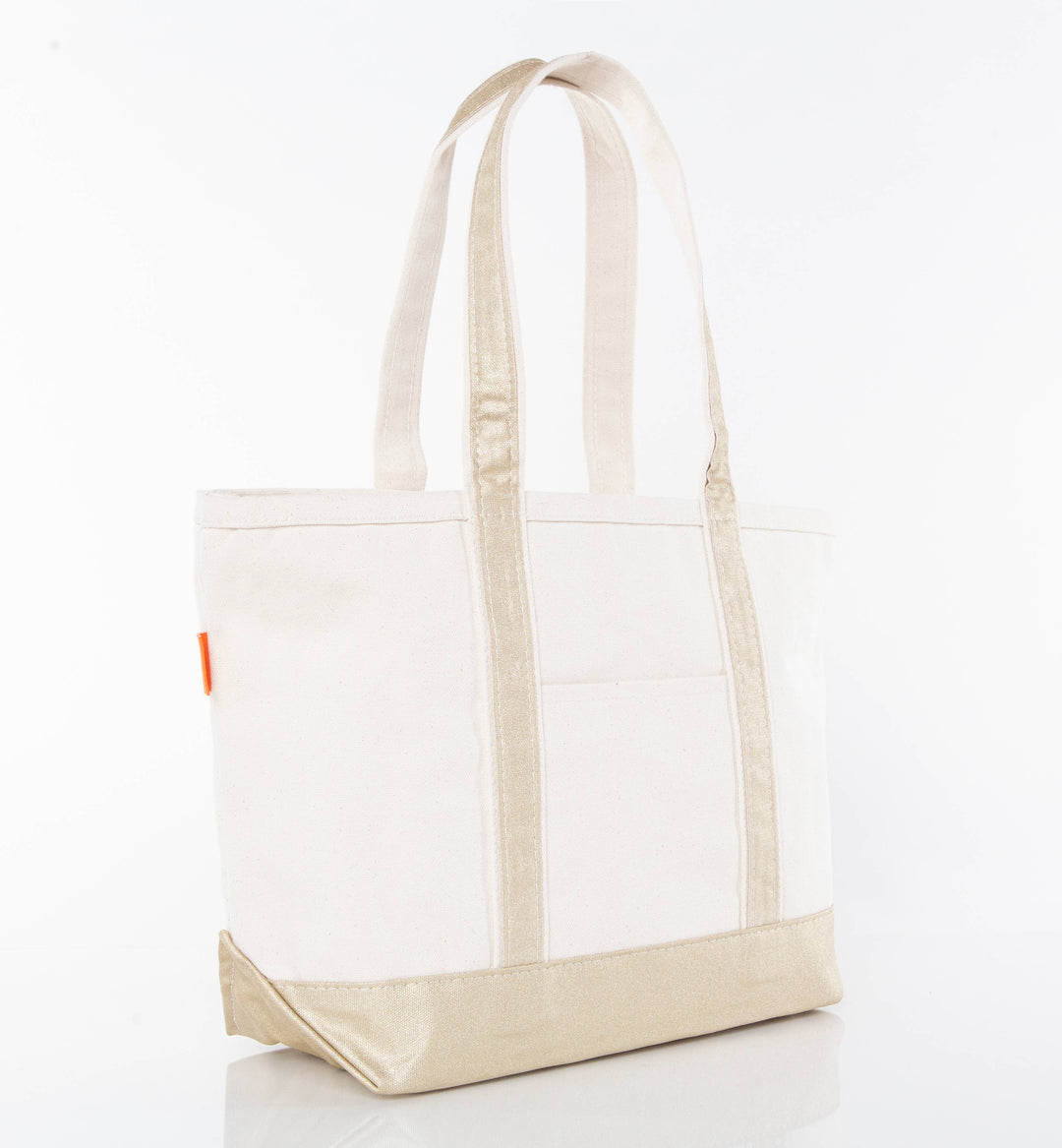 Medium Metallics Classic Tote: Rose Gold