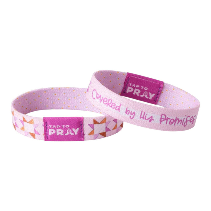 Tap To Pray® Kingfolk Series Wristband – Covered by His Promises: Small