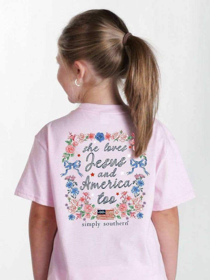 Jesus Peony T-Shirt