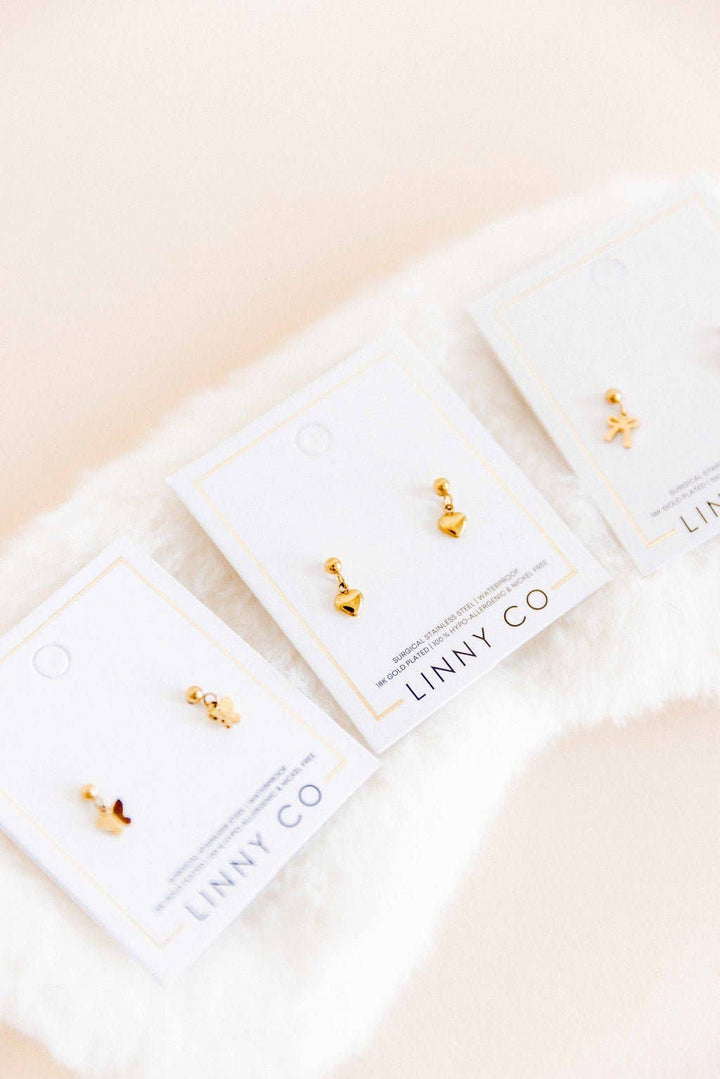 Screwback Stud Earrings - Millie Bow