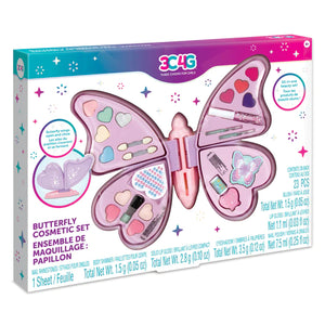 FAIRY GARDEN FOLDING BUTTERFLY COSMETIC SET