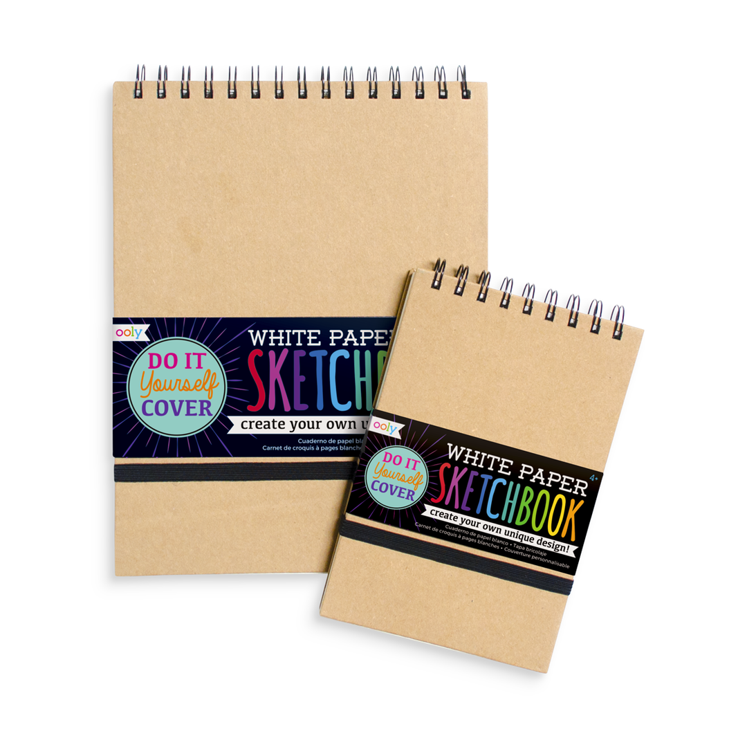 OOS- D.I.Y. Cover: White Paper Sketch Book