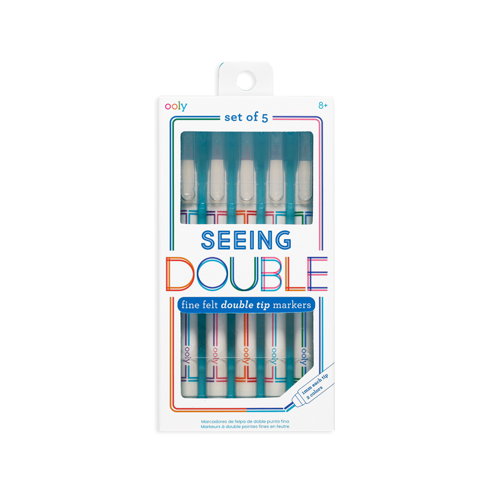 Seeing Double: Fine Felt Double Tip Markers