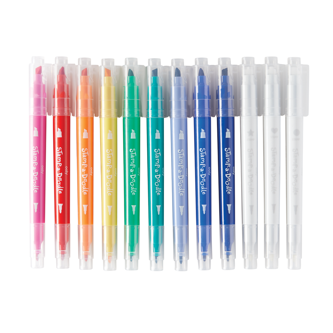 Stamp-A-Doodle Double-Ended Markers