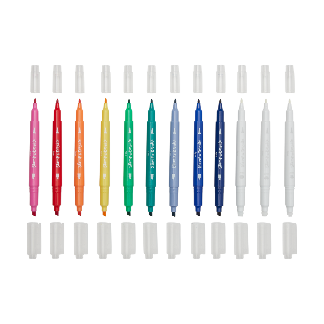 Stamp-A-Doodle Double-Ended Markers