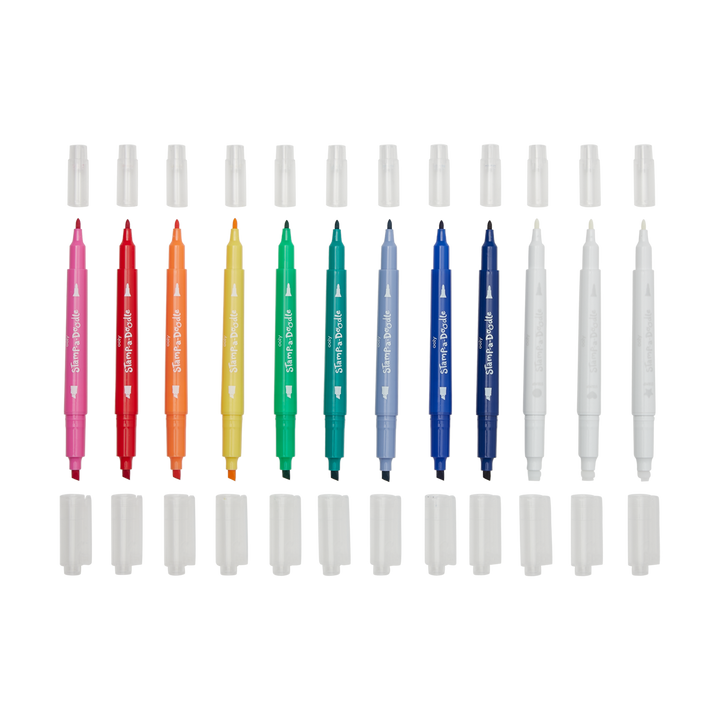 Stamp-A-Doodle Double-Ended Markers