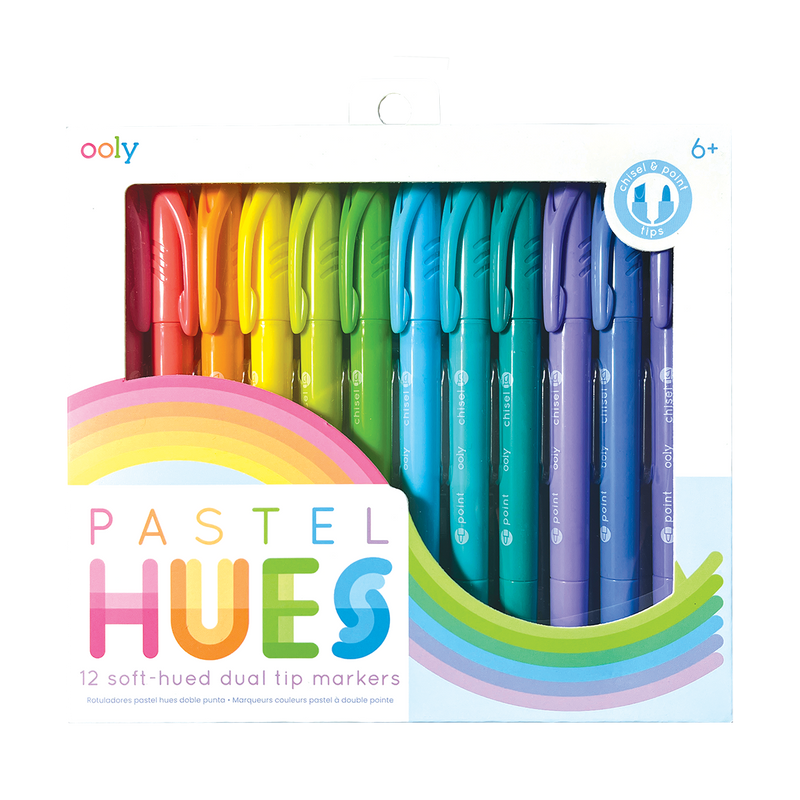 ooly pastel hues markers- 12