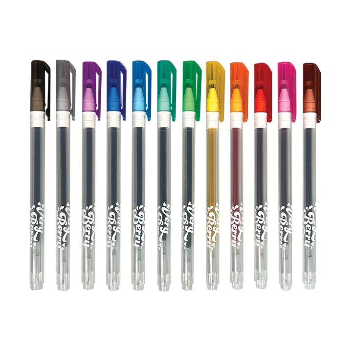 Very Berry Strawberry Scented Gel Pens