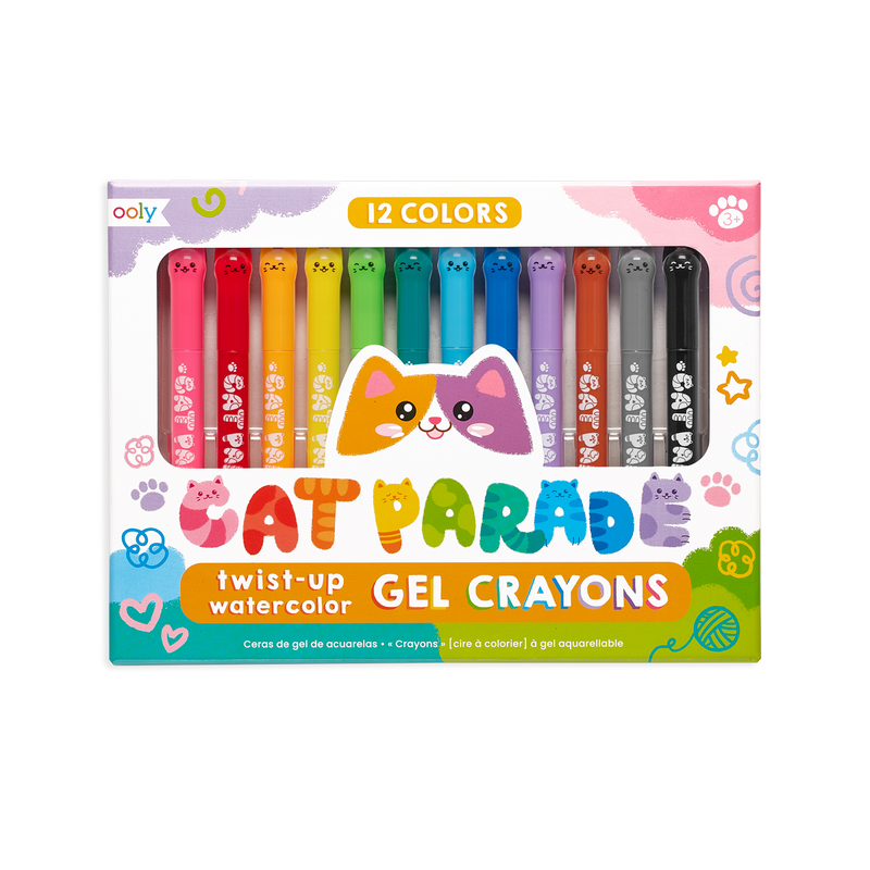 Ooly Cat Parade gel crayons-12