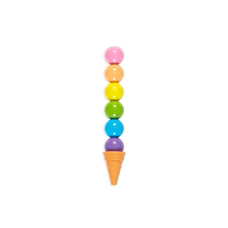 Rainbow Scoop Crayon