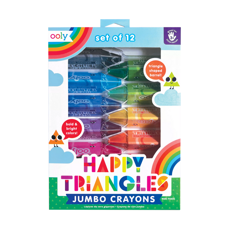 Ooly Happy Triangles Crayons