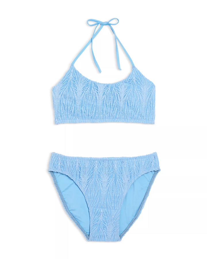 Molly Bikini Set - Cloud Blue Weave