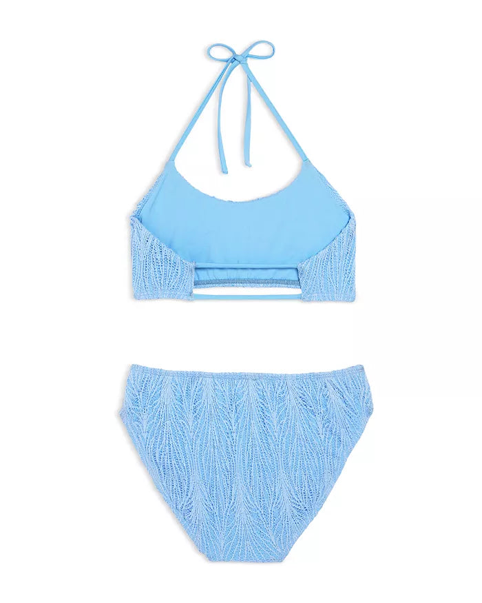Molly Bikini Set - Cloud Blue Weave