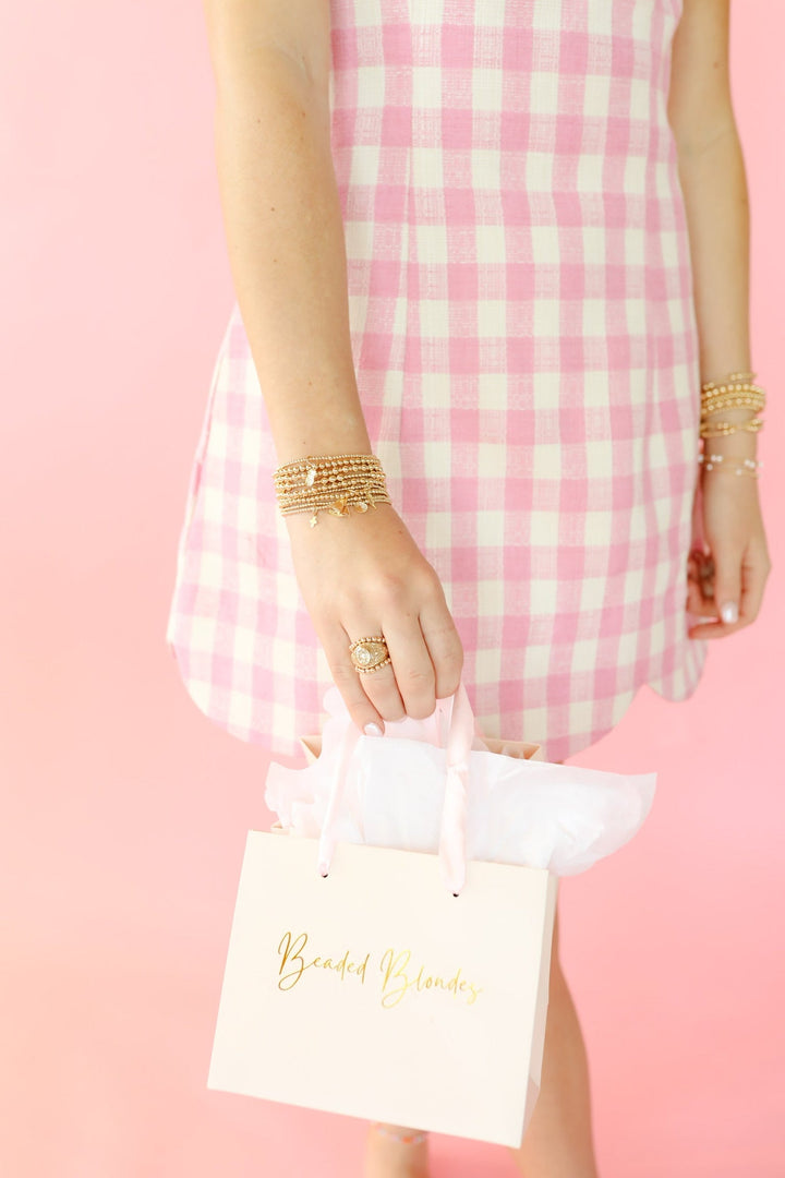 Mini Cross Charm Bracelet