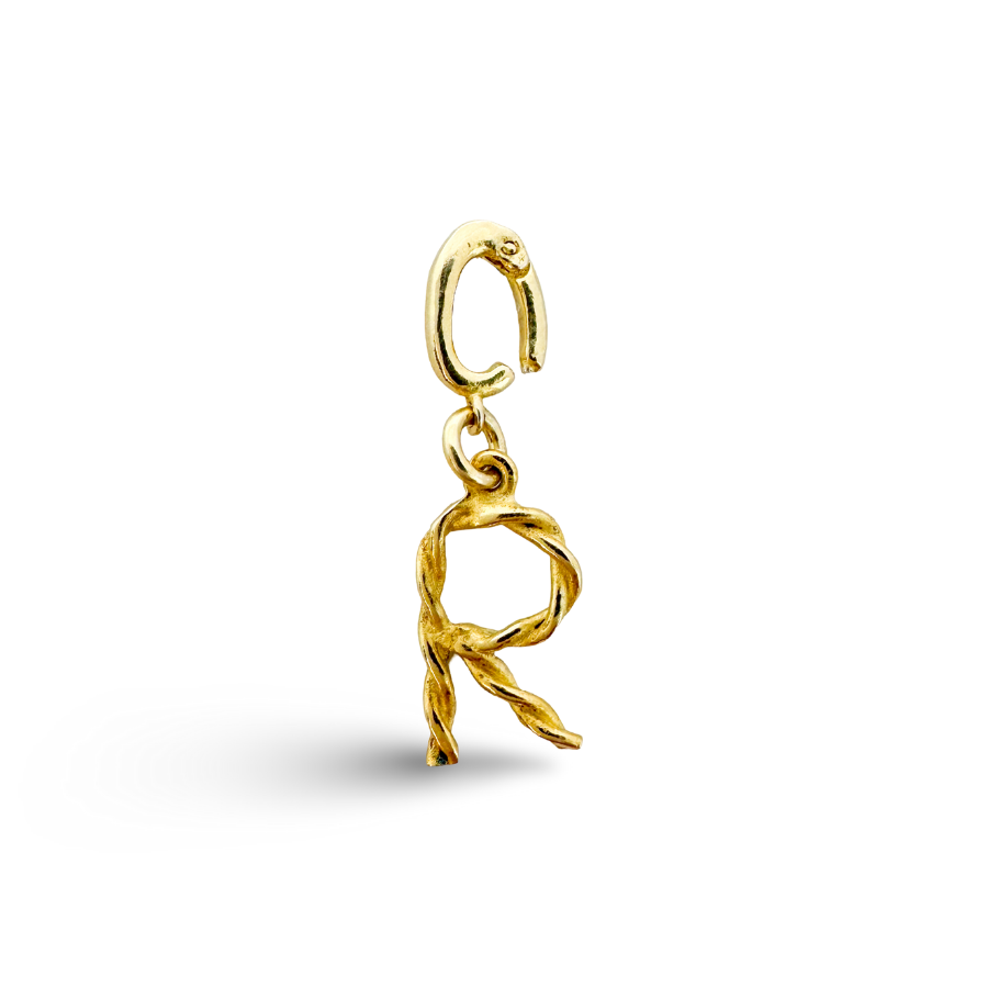 Alphabet Classic Gold Charms: B