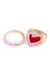 Tickled Pink Rings 2pc