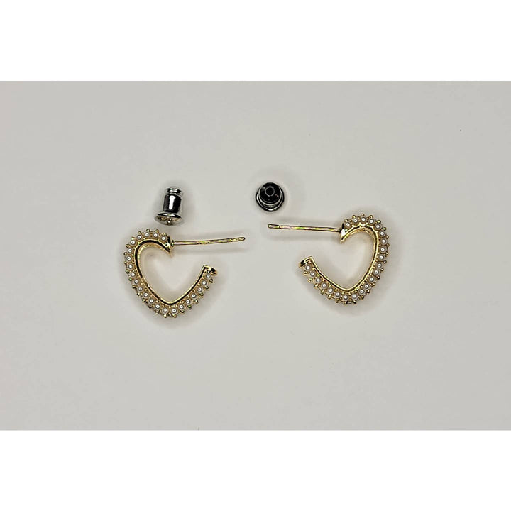 Heart Shape Hoop Earrings