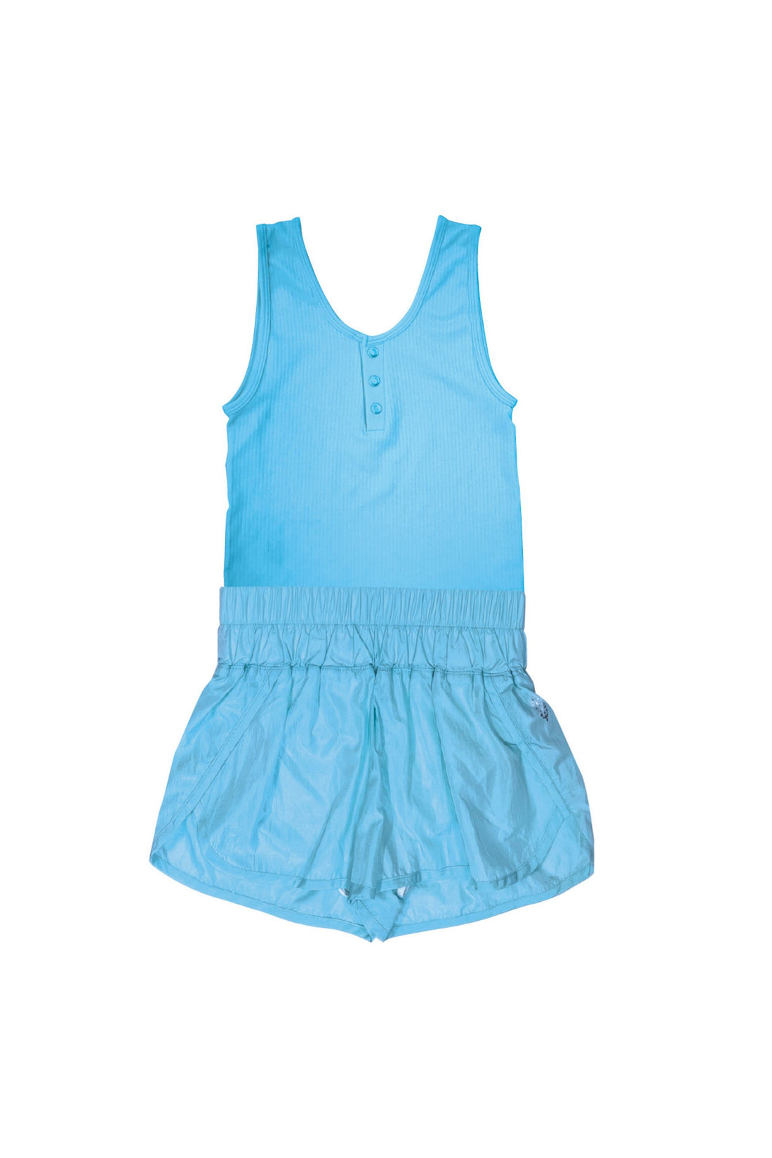 Running Romper Turq