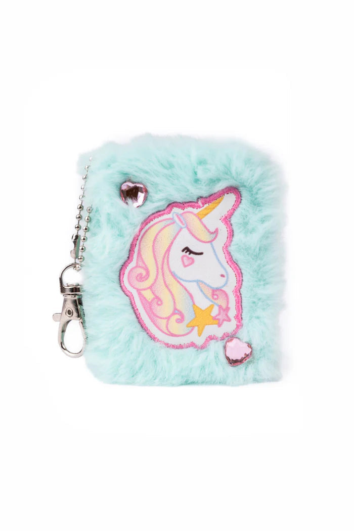 Mini Fury Friends Keychain Journal