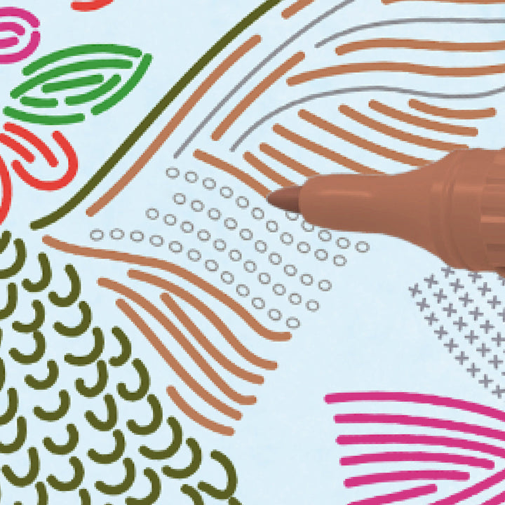 FlowArt: Trace-By-Line, Woodland Whimsy