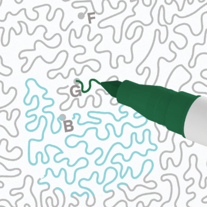 FlowArt: Trace-By-Letter, Pack Your Bags