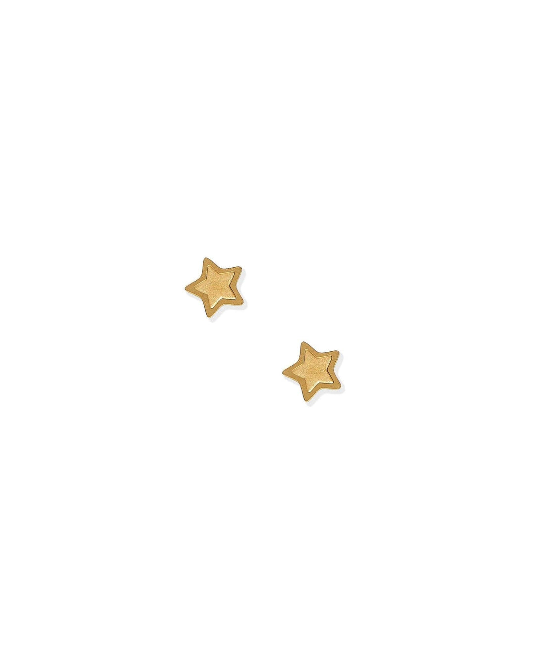 Screwback Stud Earrings - Lennon Star Gold