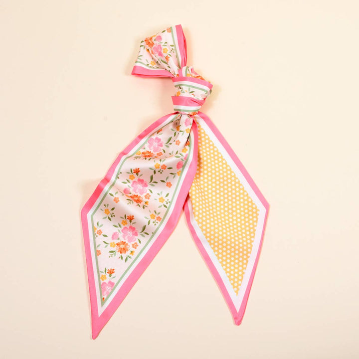 Twirl & Tie Scarf Accessory–Endless Daydream Cream