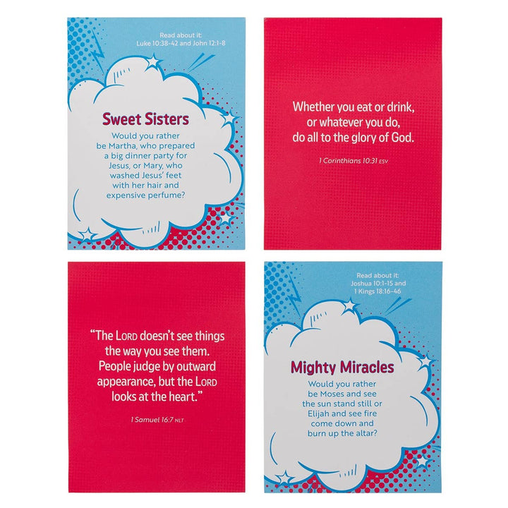 Bible-Based Conversation Starters for Families - Would You Rather?