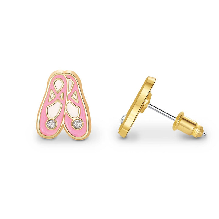 Sweet Petite Necklace and Studs Gift Set | Ballet Shoe
