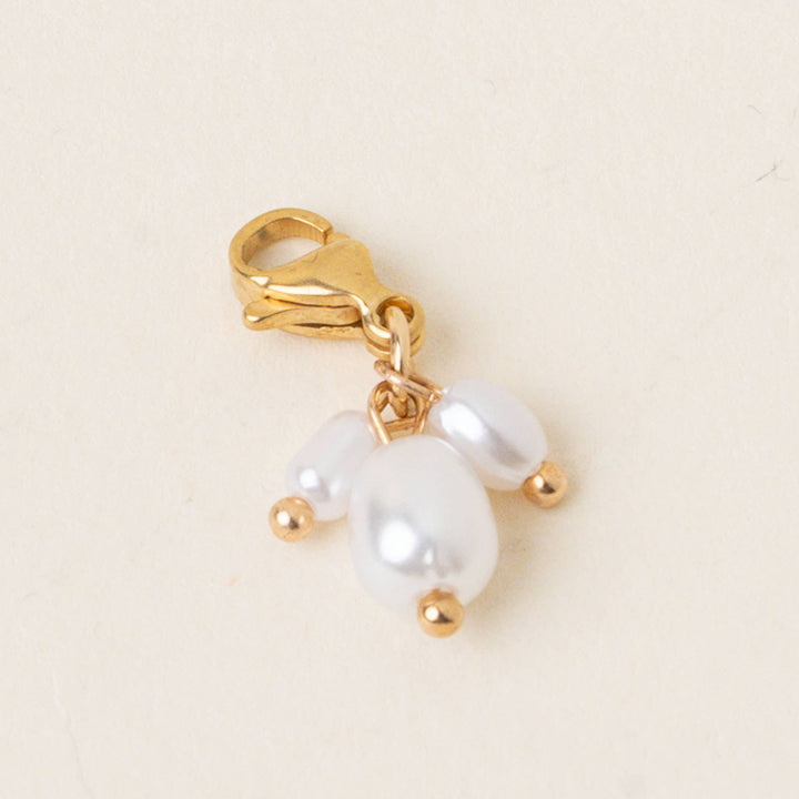 Jewelry Charm Shape: White Flower