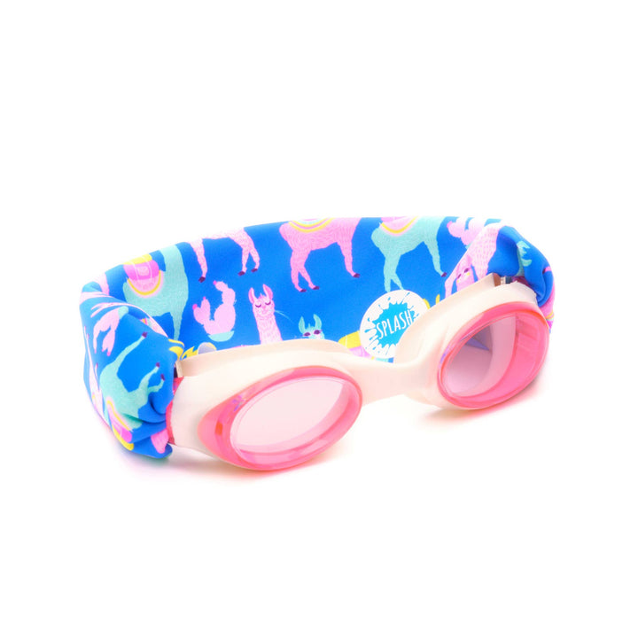 Llama Fiesta Swim Goggles