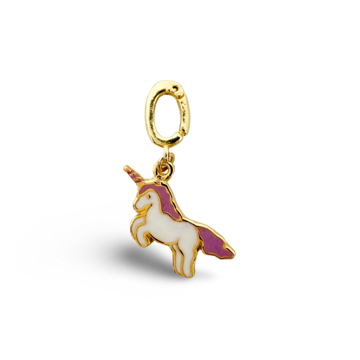 Unicorn Gold Charm