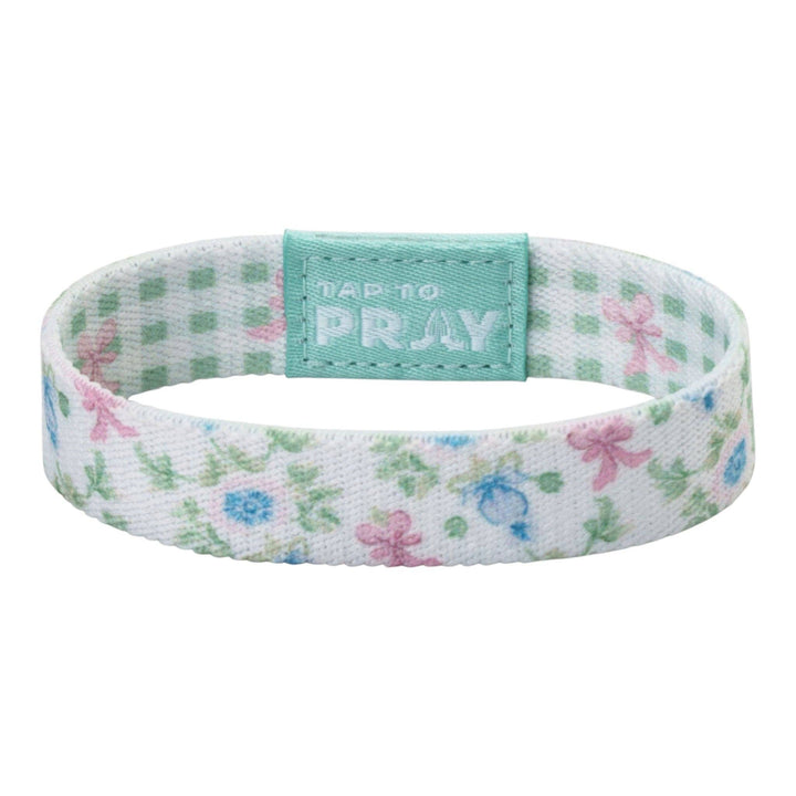 Tap To Pray® Wristband – Flower Basket: Small
