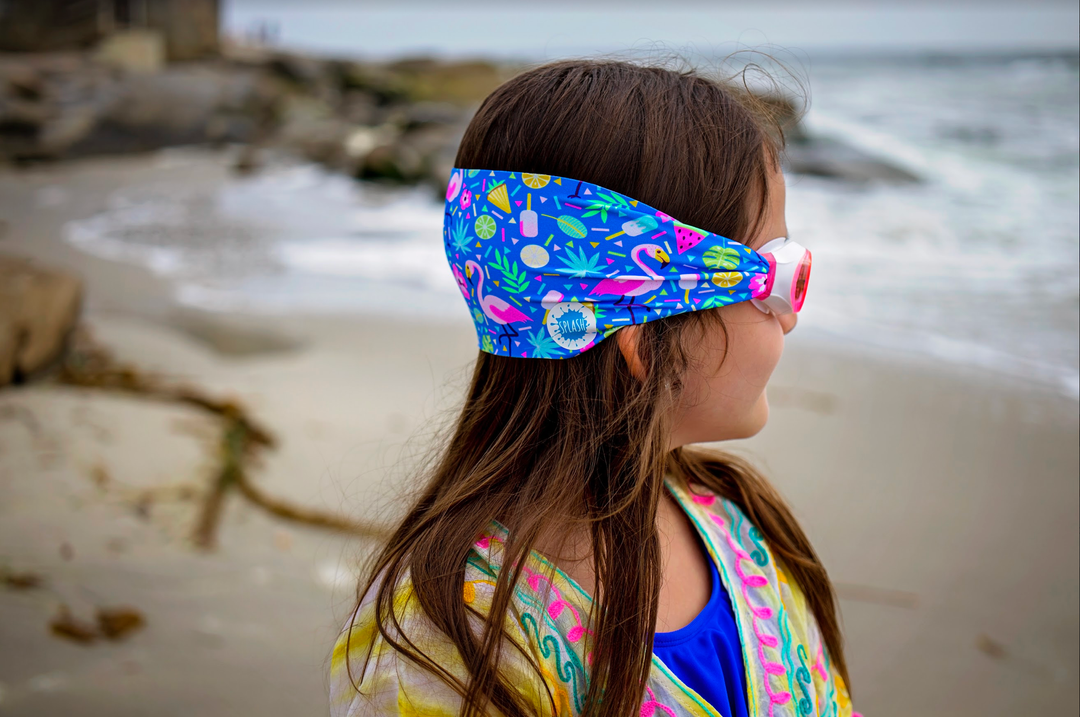 Flamingo Pop Swim Goggles