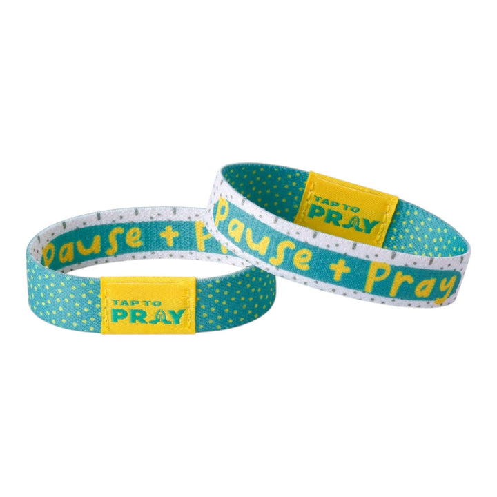 Tap To Pray® Kingfolk Series Wristband –  Pause + Pray: Medium