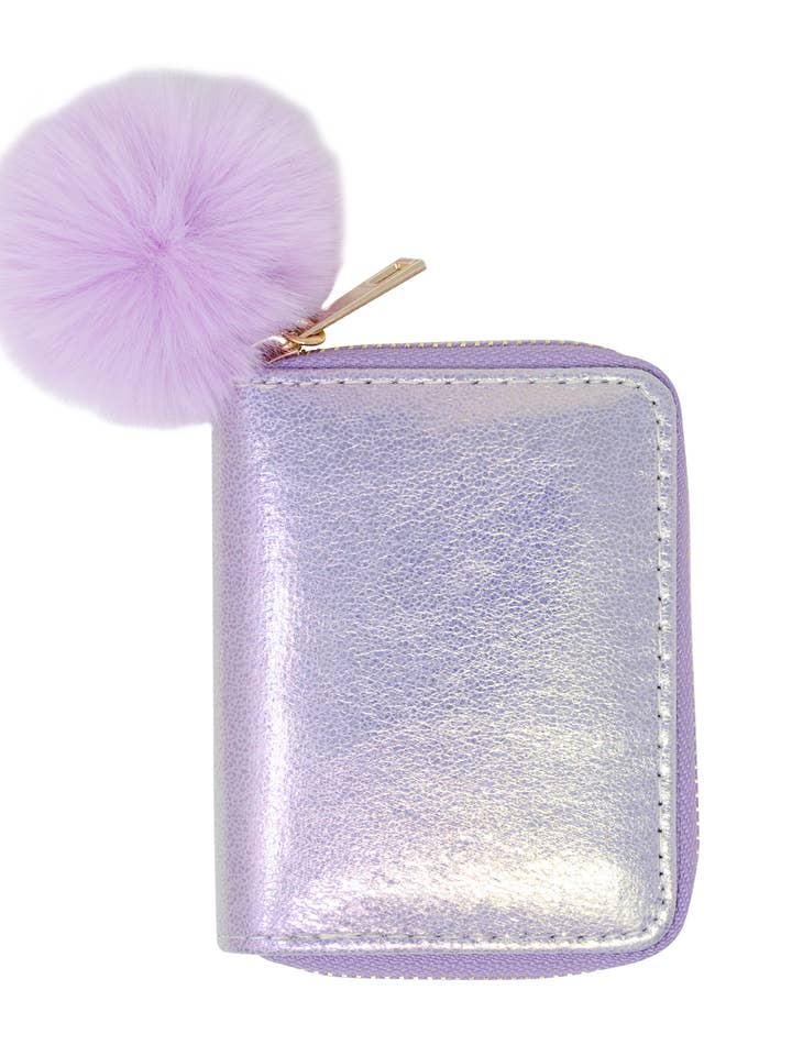 Shiny Wallet purple