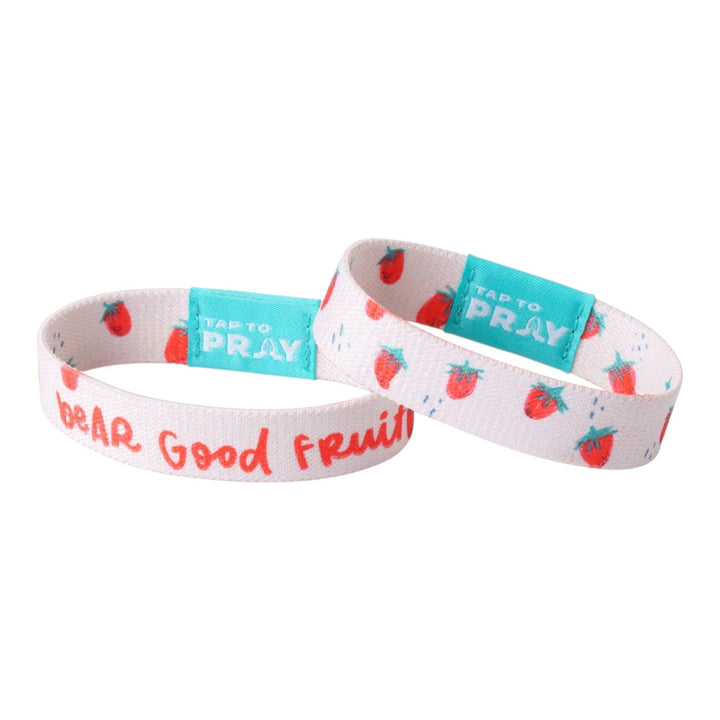 Tap To Pray® Kingfolk Series Wristband – Bear Good Fruit: Small