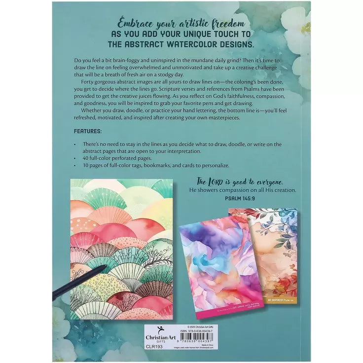 Coloring Book God Is Good - Reverse